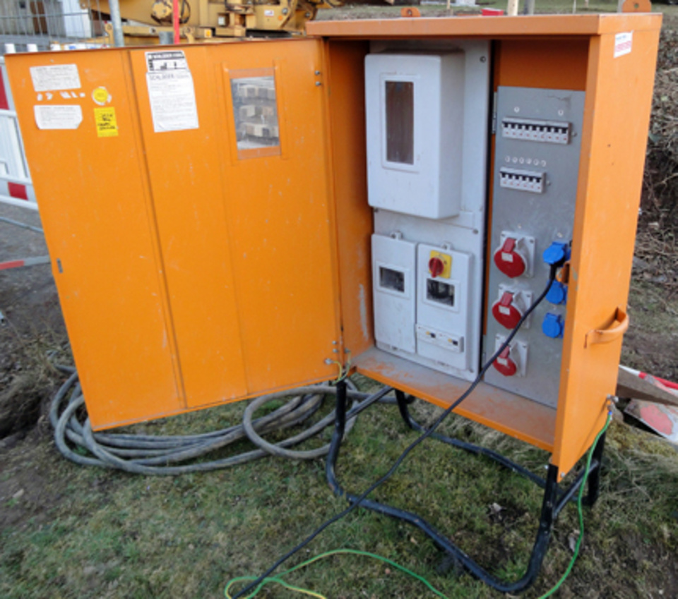 Baustromkasten bei Elektro Milker in Barby